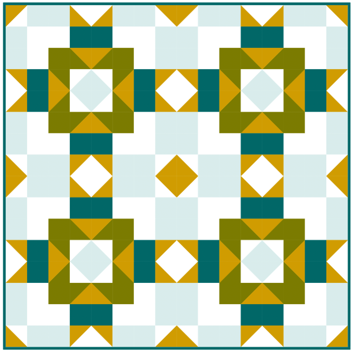 Twin Lakes Quilt Pattern