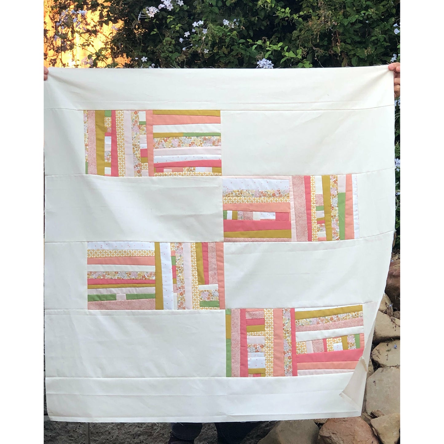 Blooming Poppies Framework Quilt