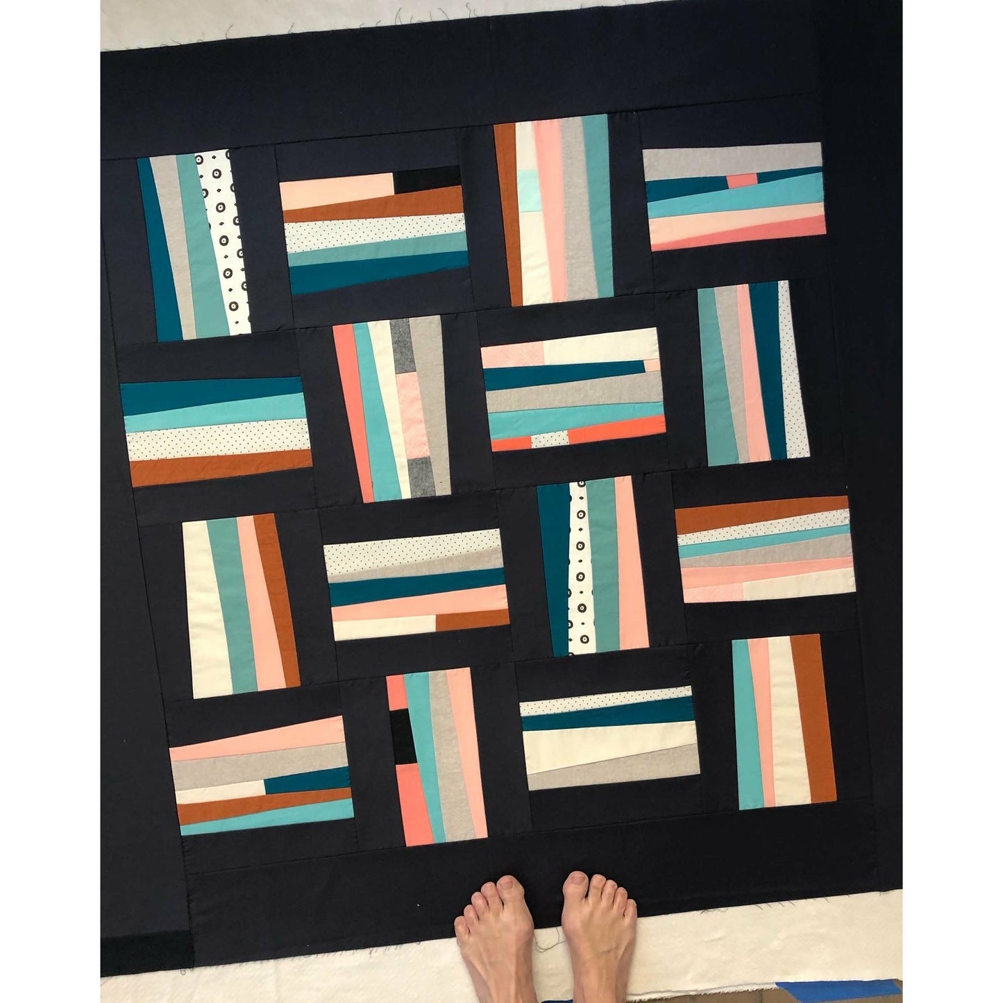 Guard Rails Quilt Pattern