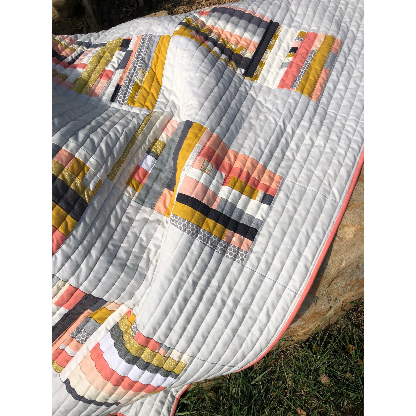Blooming Poppies Framework Quilt