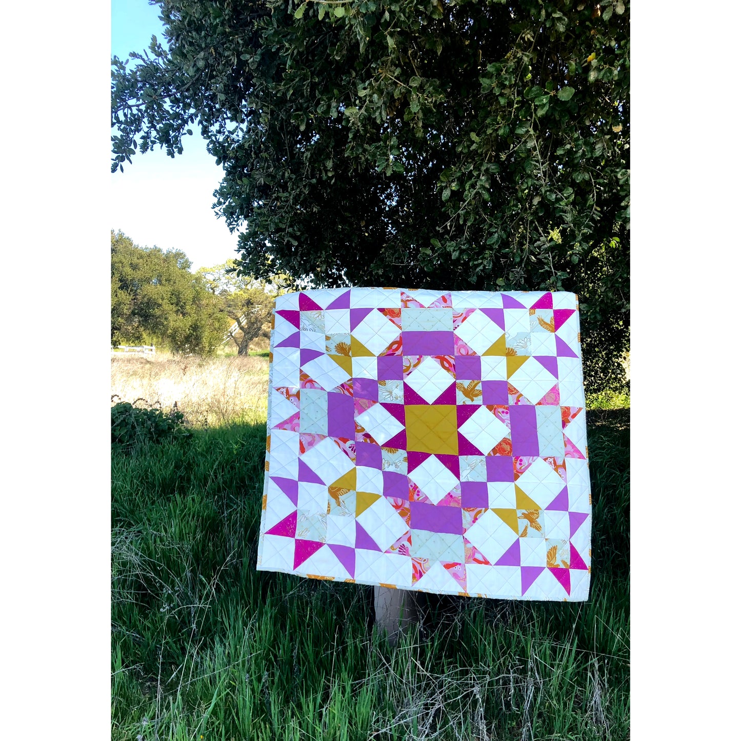 Handmade Quilt- Urban Light Sample Quilt