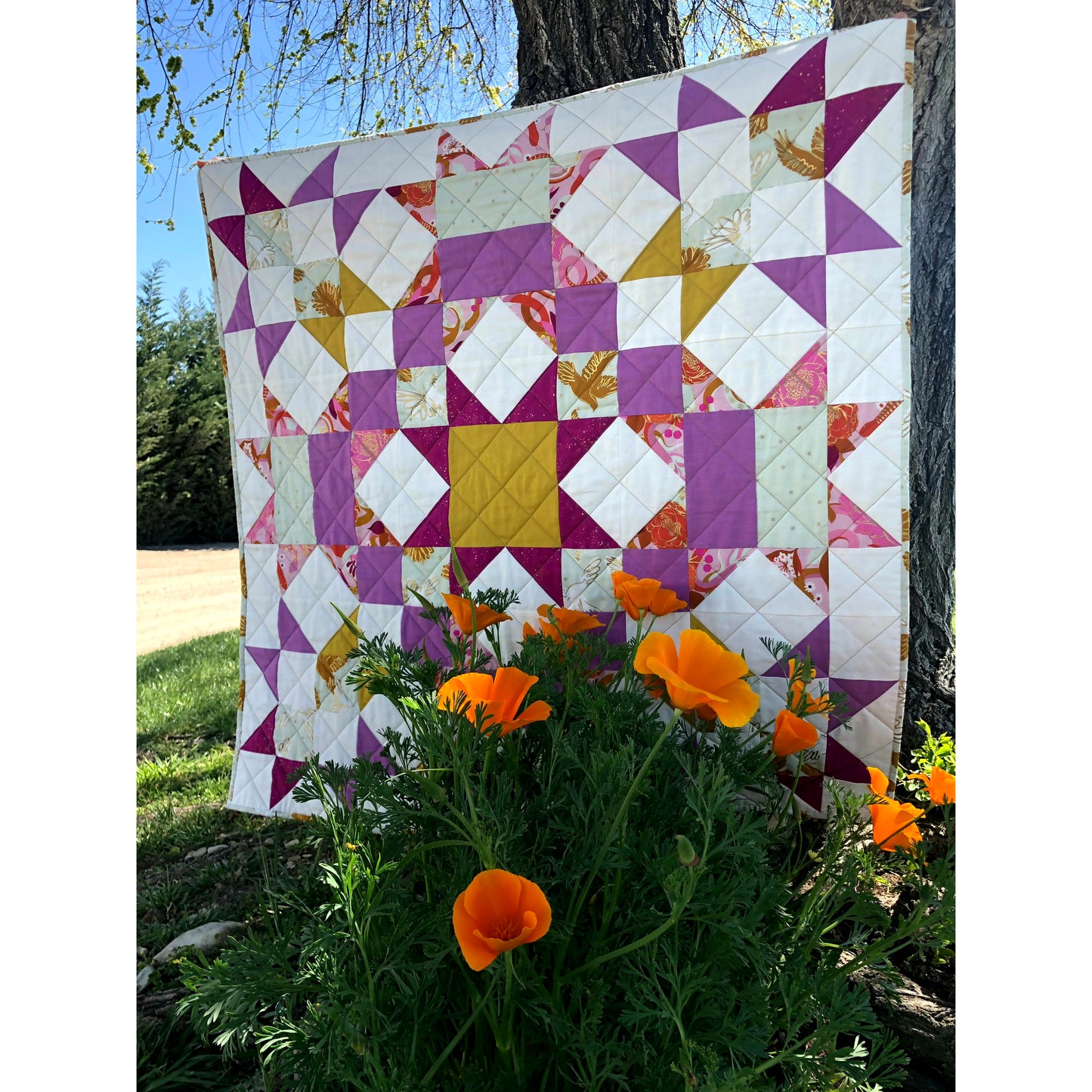 Handmade Quilt- Urban Light Sample Quilt