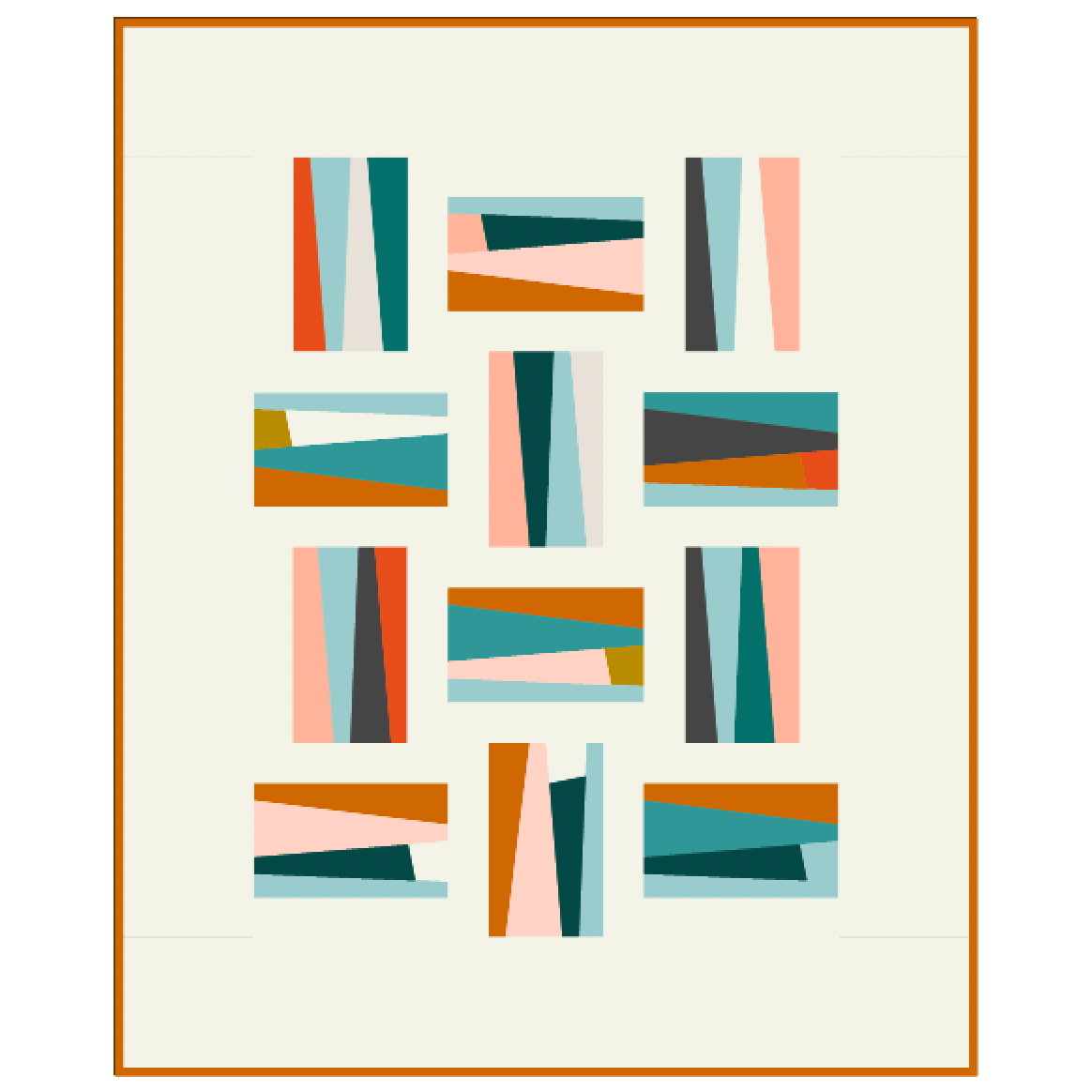 Guard Rails Quilt Pattern