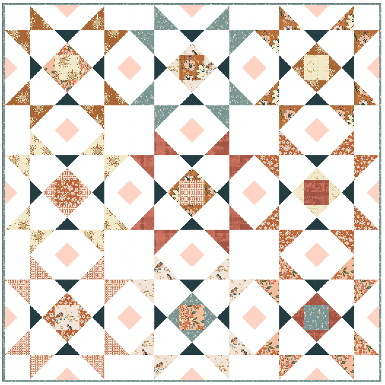 Brightwood Quilt Pattern