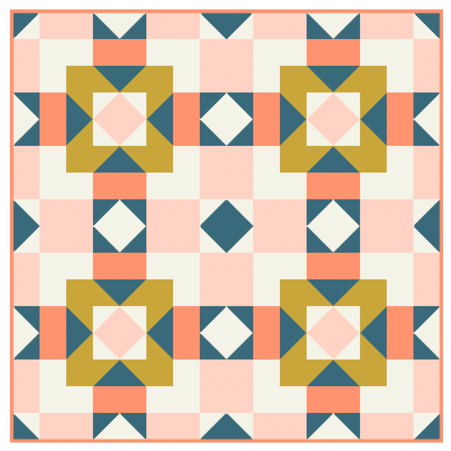 Twin Lakes Quilt Pattern