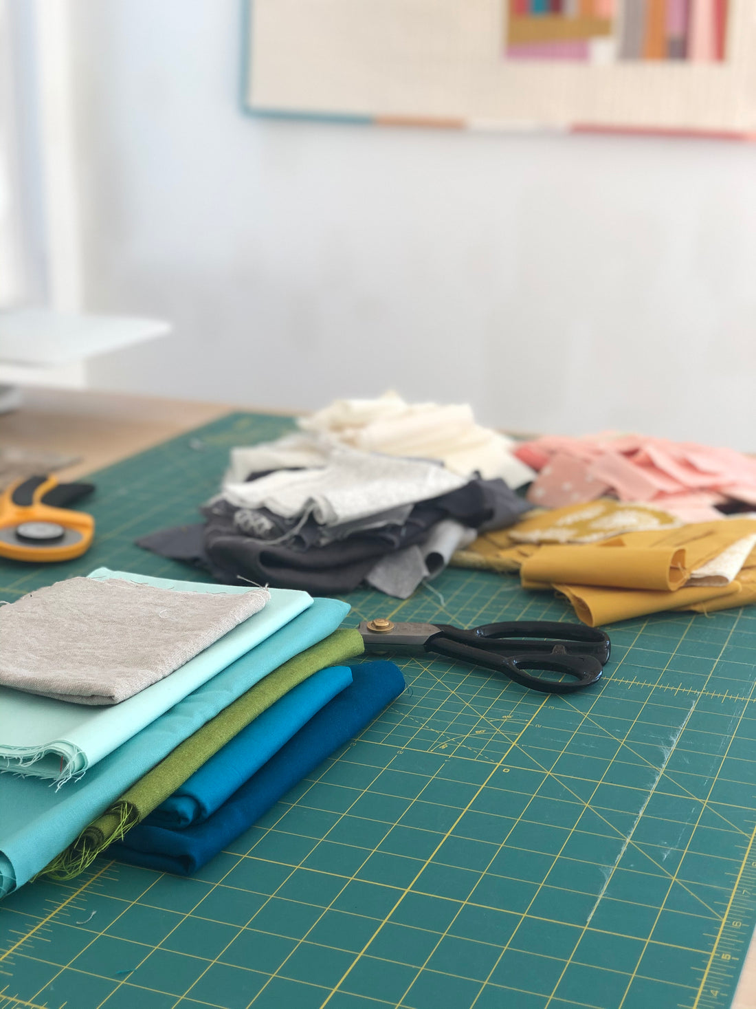 Scraps or Yardage for Improv Piecing?