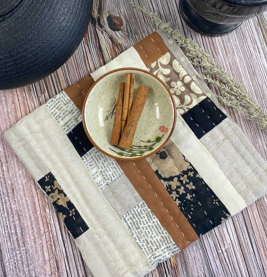 Scrappy Mini Quilt Redux - A New and Improved Tutorial