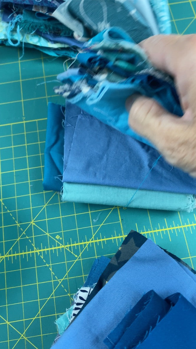 Large Fabric Scrap Bundle