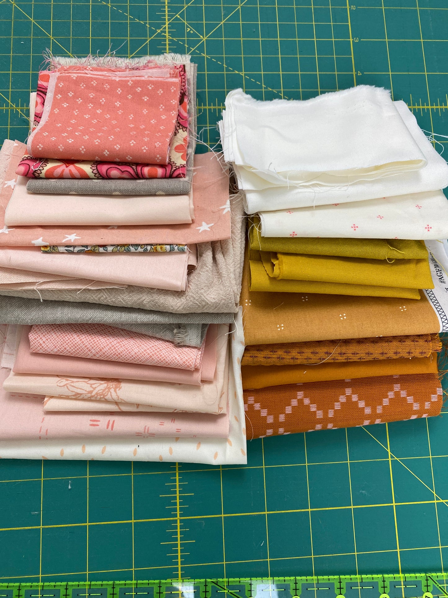 Small Curated Fabric Scrap Bundle