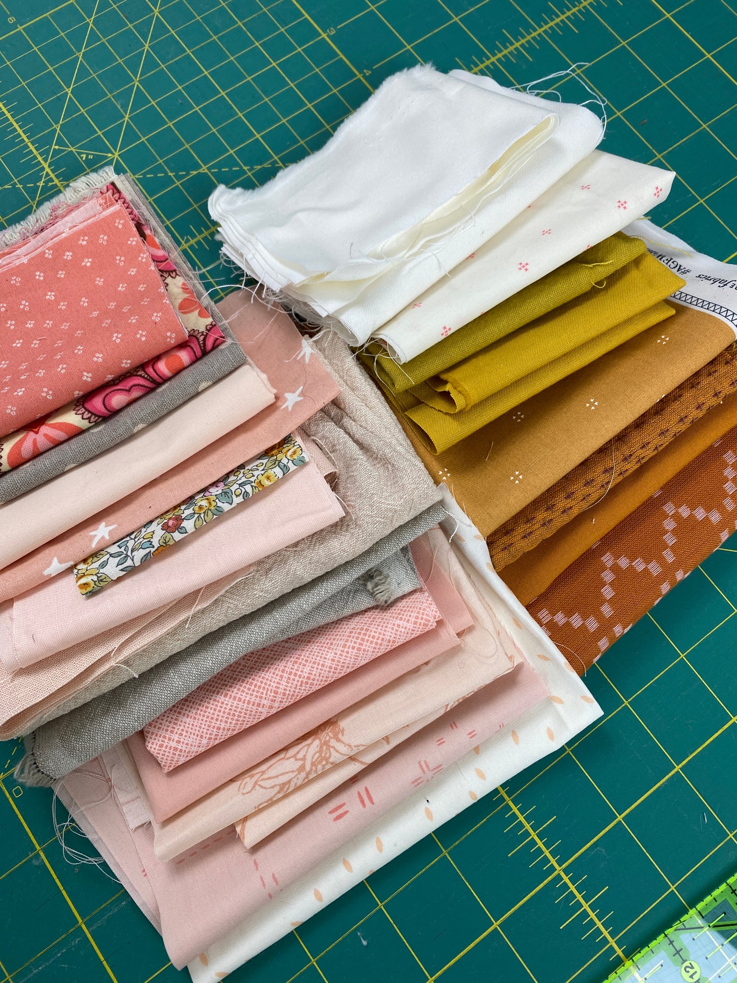 Small Curated Fabric Scrap Bundle