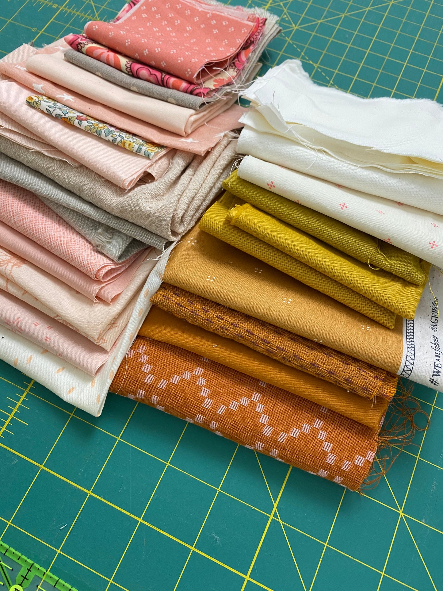 Small Curated Fabric Scrap Bundle