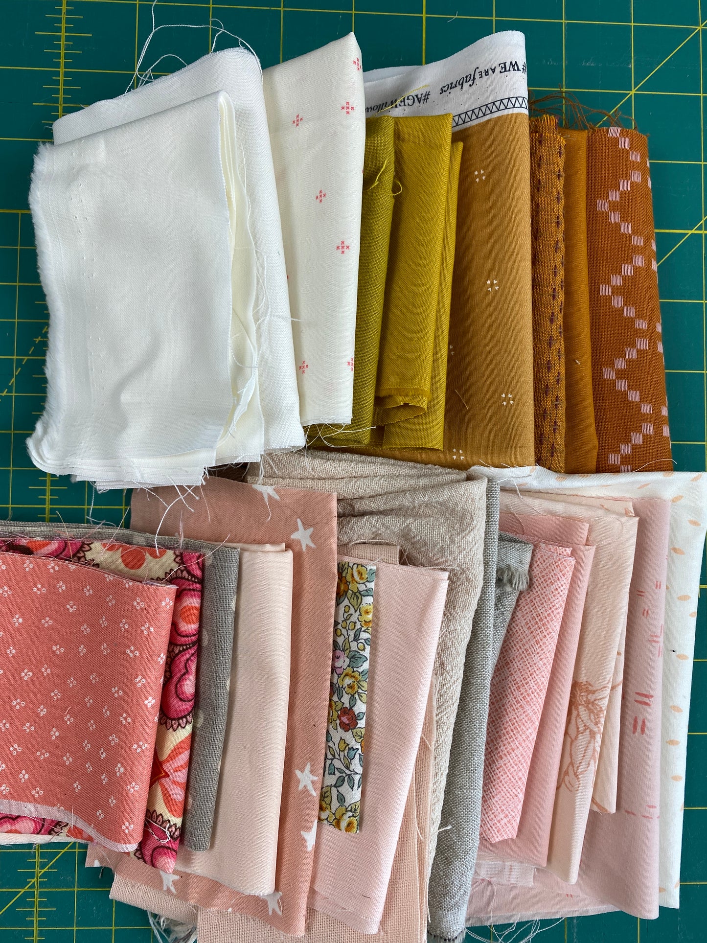 Small Curated Fabric Scrap Bundle