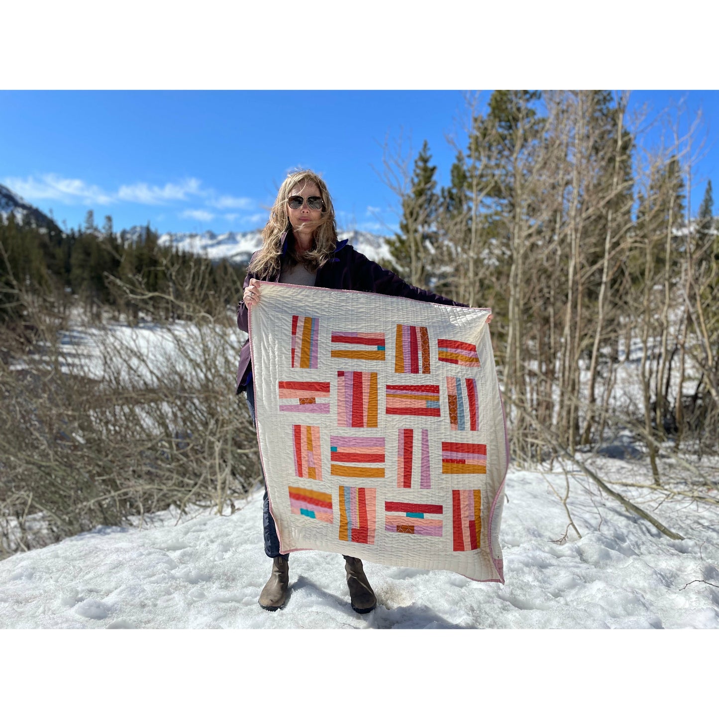 Hand Quilted Heirloom Quality Baby Quilt