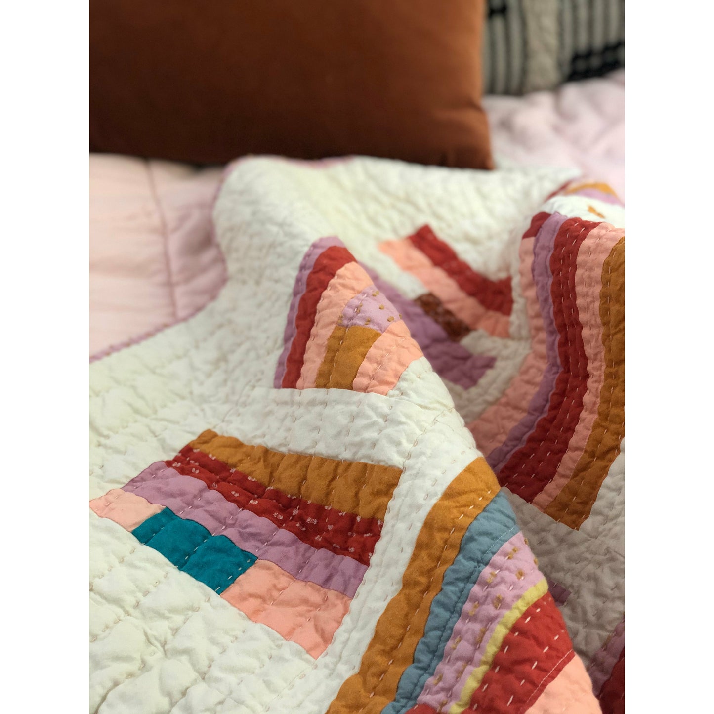Hand Quilted Heirloom Quality Baby Quilt