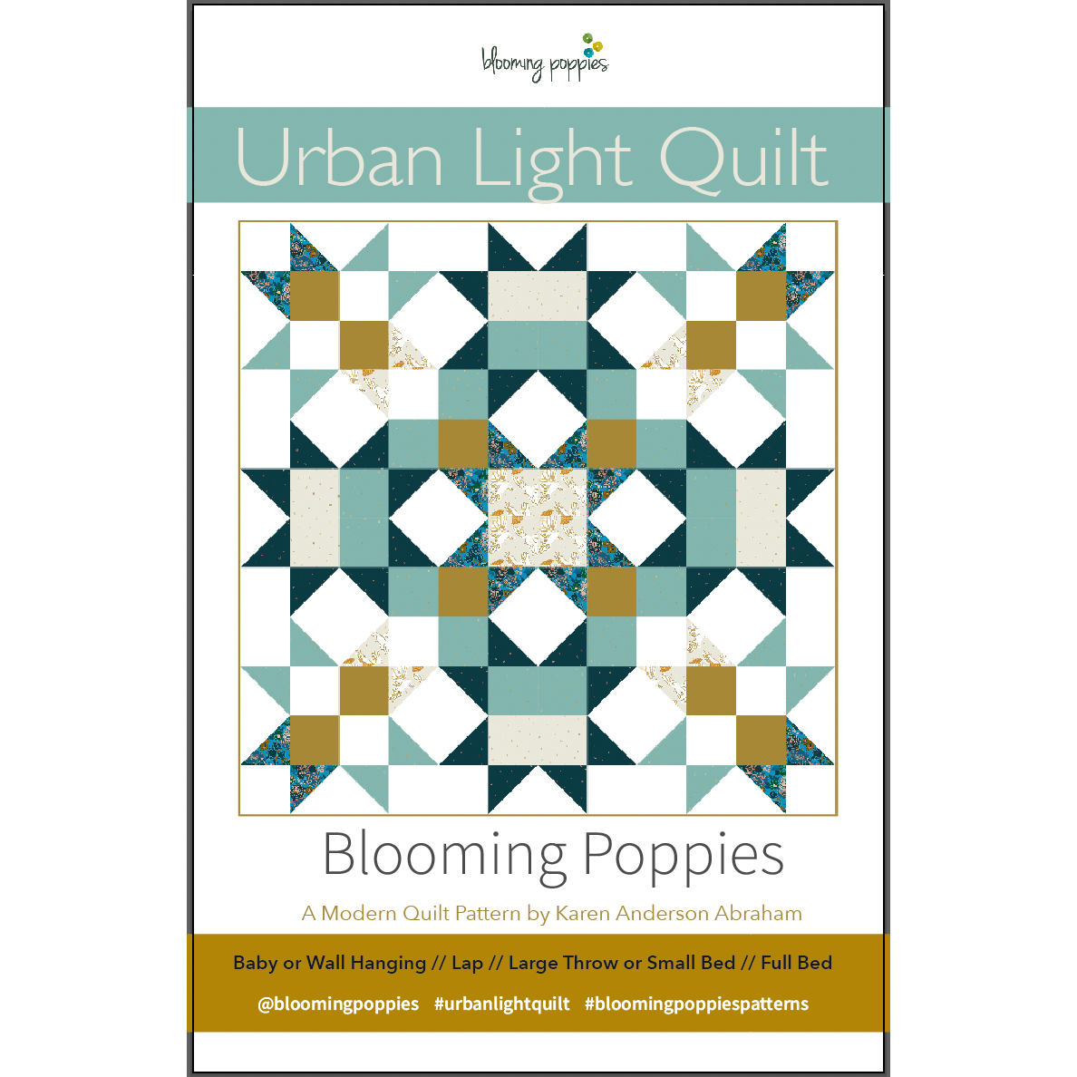 Urban Light Quilt Pattern Booklet