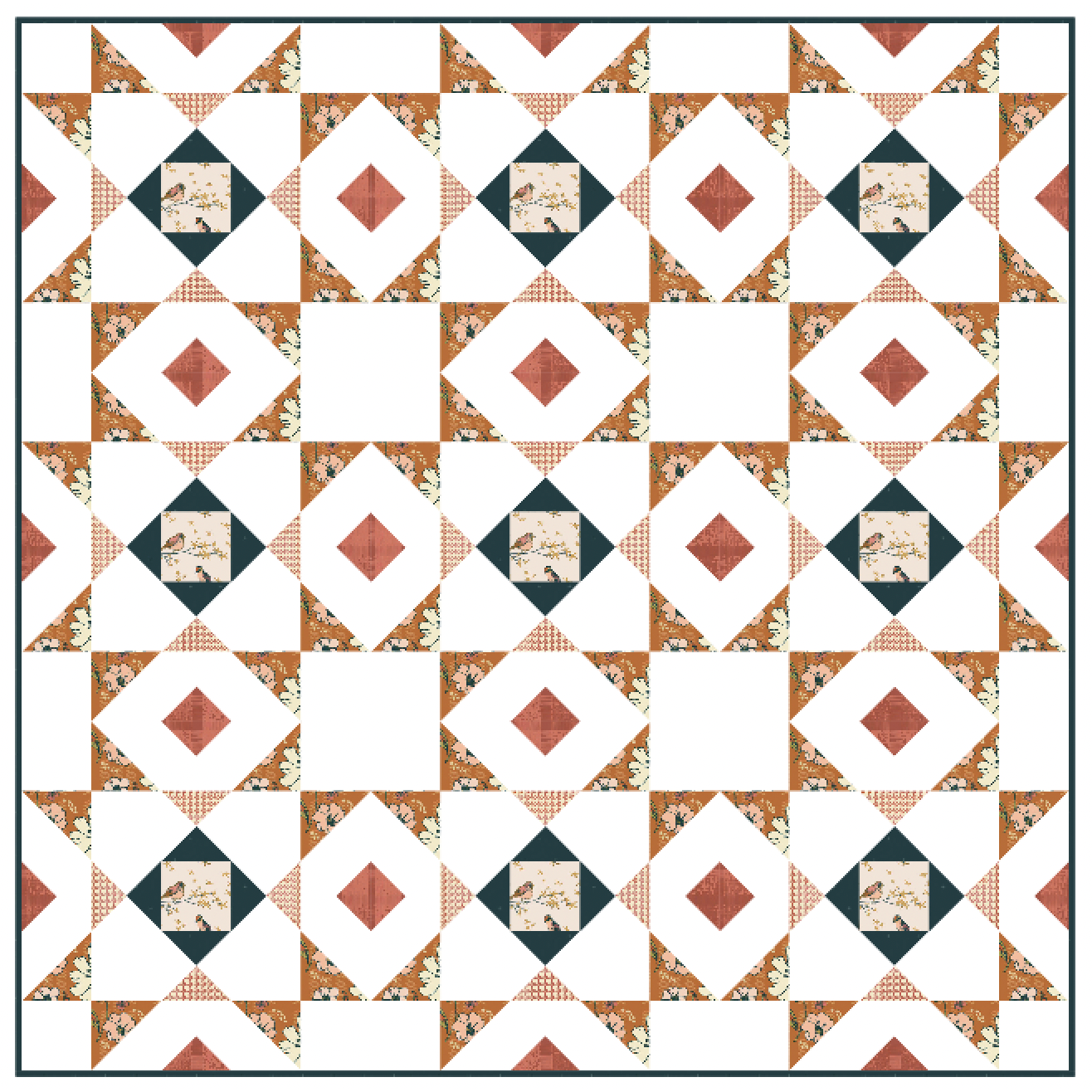 Brightwood Quilt Pattern