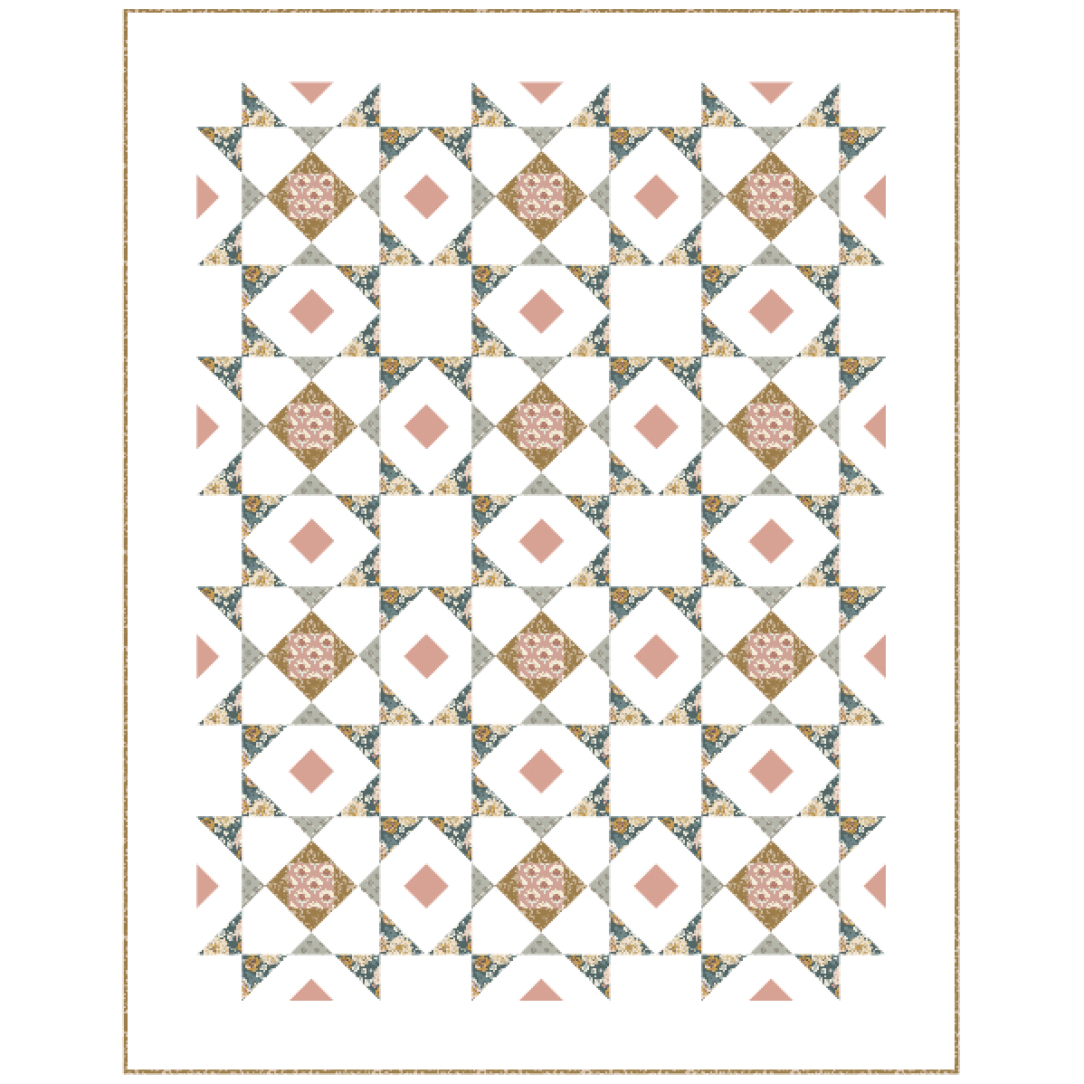Brightwood Quilt Pattern
