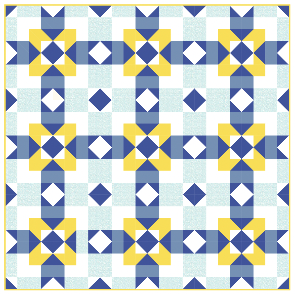 Twin Lakes Quilt Pattern