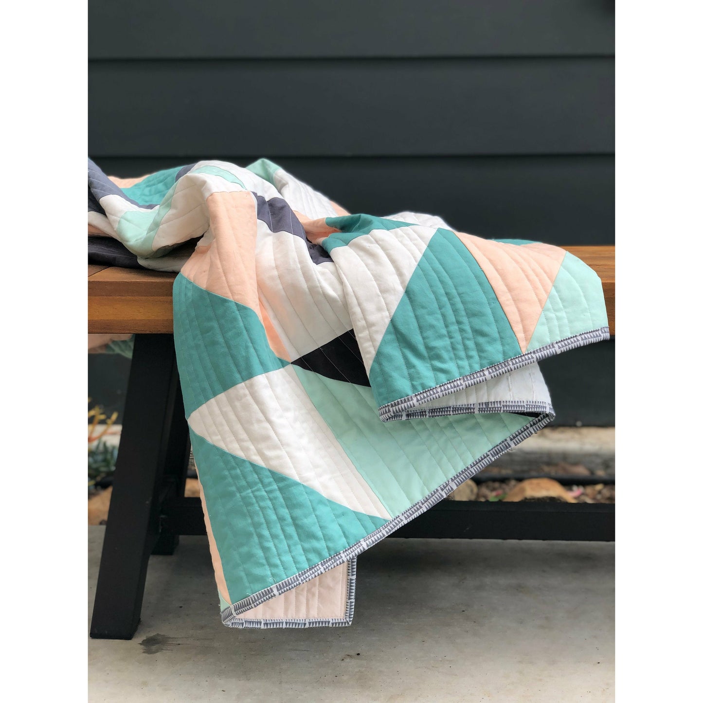 Road Trip Quilt Pattern - New and Improved with a BONUS throw pillow size!